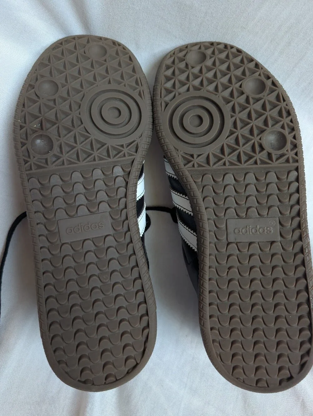 adidas Kids Black and White Samba Sneakers